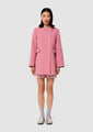 Tara Jarmon Matisse pink double sided cotton