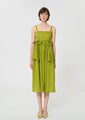 Tara Jarmon Renée Dress green cotton voile
