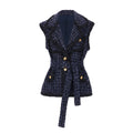 Edward Achour Tweed Vest