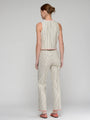 Carole Ecru Stripe Pant
