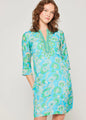 Bella tu Bennett Tunic Dress In Georgia Blue