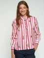 STRIPED AND LEOPARD SHIRT
