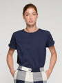 Amina Navy Tee