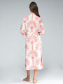 VILAGALLO DIANA PALMERA JACQUARD DRESS