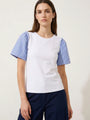 Teresa Stripe Sleeve Top