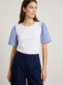 Teresa Stripe Sleeve Top