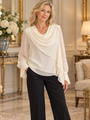 Edward Achour Ivory Blouse