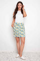 LEMON BLOSSOM TECHNO VENTED SKORT