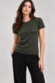 In Cashmere Crew Neck Luxurious Short Sleeve Tee