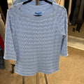 Cotton Sweater - Blue Flax