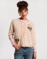 Frances Valentine Border Flower Cardigan