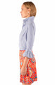 Gretchen Scott Priss Brooks Blouse - Stripe Wash & Wear