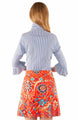 Gretchen Scott Priss Brooks Blouse - Stripe Wash & Wear