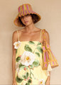 Bird Of Paradise/Luxe Capri Hat-Small