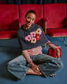 Frances Valentine Emma Shrug Poppy-Navy
