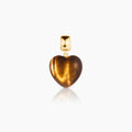 Gemma Tiger’s Eye Heart Bail