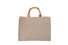 Load image into Gallery viewer, The Havana Textile Tote · Brown
