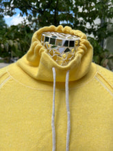 Load image into Gallery viewer, Cashmere Drawstring Funnel Neckl with Back Detail
