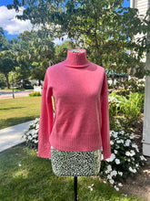 Load image into Gallery viewer, Cashmere Rib Trim Funnel Sweater
