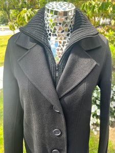 Cashmere Notch Collar Coat
