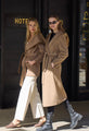 Patty Kim Vuitin Wrap Coat