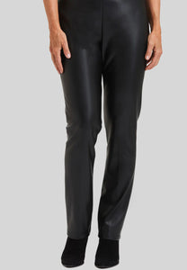 Annie Pull On Faux Leather Pant