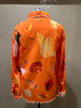 Tizzie Cape Cod Tunic Orange Sealife Print