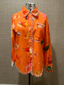 Tizzie Cape Cod Tunic Orange Sealife Print