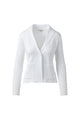 RIB TRIM NOTCH COLLAR CARDIGAN
