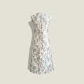 MME. JACKIE GARDEN DRESS - HYDRANGEA JAQUARD