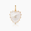 Malene Mother Of Pearl Heart Clip