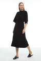 Patty Kim Pleated Knit Skirt