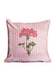 Pink Hydrangea Blockprint Pillow - Insert Included!