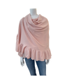 Flounce Scarf - Pink