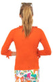 Breakfast at Tiffany's Cardigan In Orange