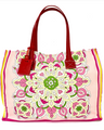 RANI ARABELLA PRINTED SMALL BAG: SAVOIA PINK