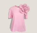 MME.FLOWER TEE - ROSE