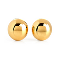 Kenneth Jay Lane Domed Button Clip Earrings