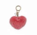 Genuine Mink Pink Heart