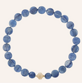 Kyanite Coin Necklace