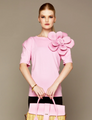 MME.FLOWER TEE - ROSE