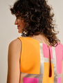 MAISON LUREX ESCALE TRAPEZE DRESS