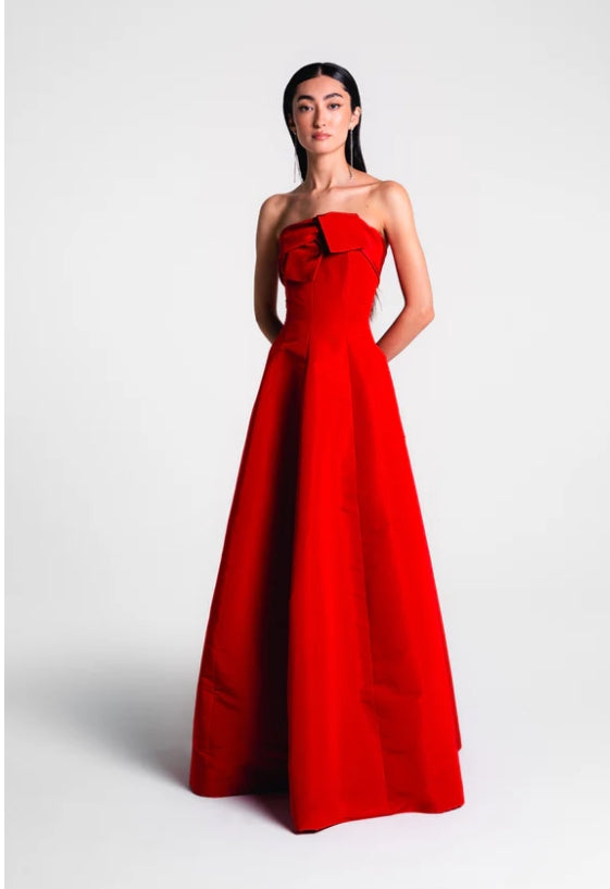 Catherine Regehr Strapless Tie Gown Shop Cindy Halle Catherine Regehr Strapless Tie Gown Shop Cindy Halle