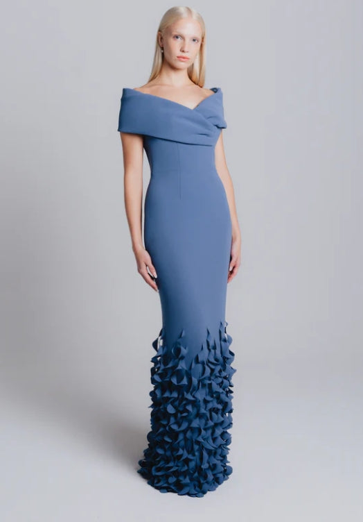 Catherine Regehr Margaret Gown with Spiral Hem Shop Cindy Halle Catherine Regehr Margaret Gown with Spiral Hem Shop Cindy Halle