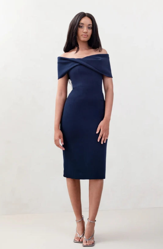 Catherine Regehr Twist Collar Dress with Vintage Skirt – Shop Cindy Halle