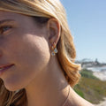 Starlet Teardrop Hoop Earrings