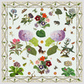 Carson & Co Hydrangea Scarf in Cream 35 x 35