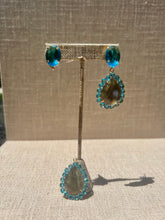 Load image into Gallery viewer, Labradorite &amp; London Blue Earring Set
