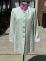 Iglis Blazer Mint Green/Pink