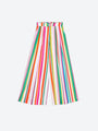 VILAGALLO PALAZZO RAYA SEERSUCKER MULTICOLOR TROUSER